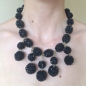 JCrew Navy Disco Ball Necklace